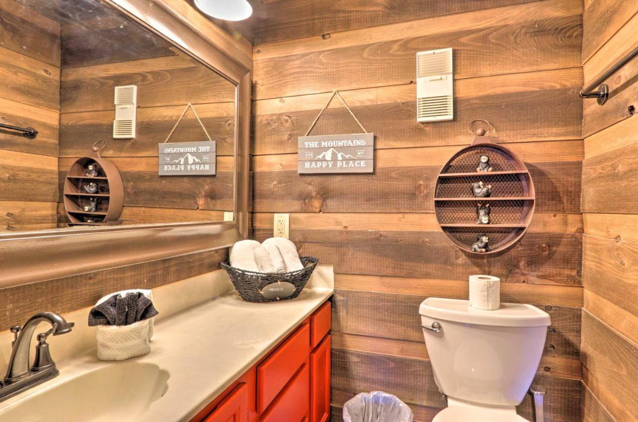 Unique Smokies Ski Shack With Mountain-Top View Gatlinburg Exterior foto